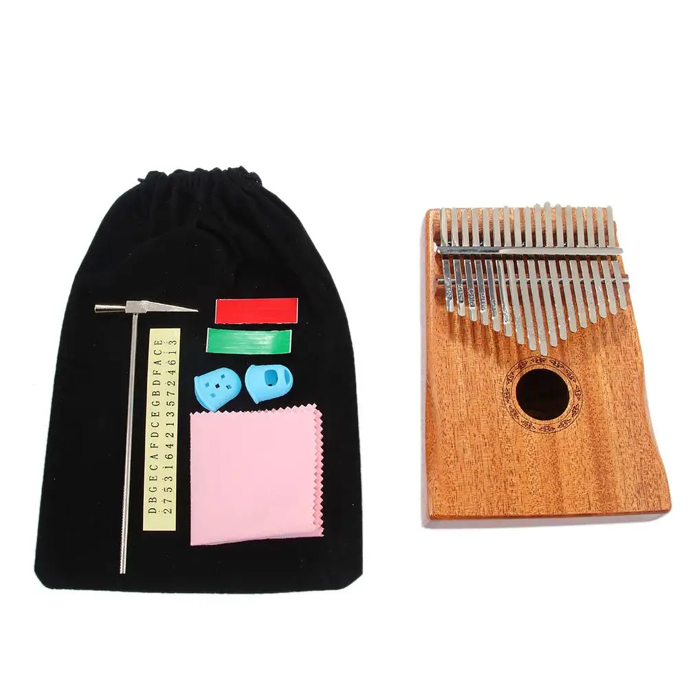 Калимба из красного дерева 17 клавиш|Пианино| |