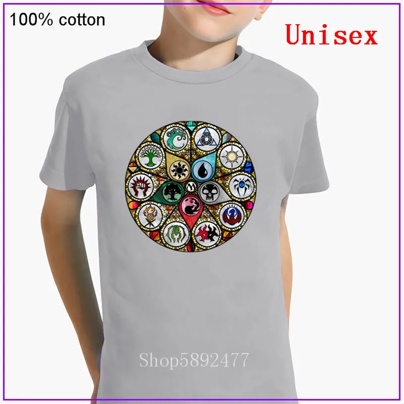 Детская футболка уличная одежда для мальчиков и девочек крутая летняя MTG с