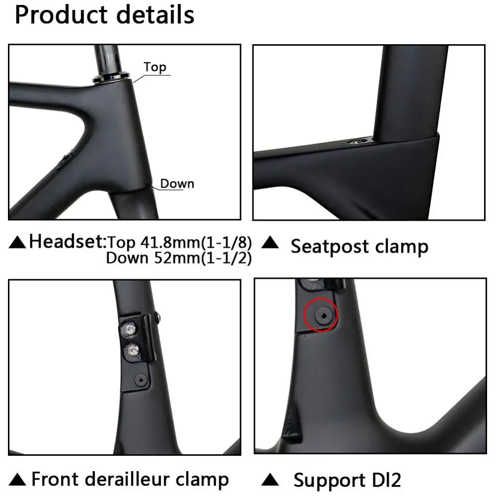 Spcycle Aero углерода гравия через ось дисковый тормоз Велокросс дорога велосипед