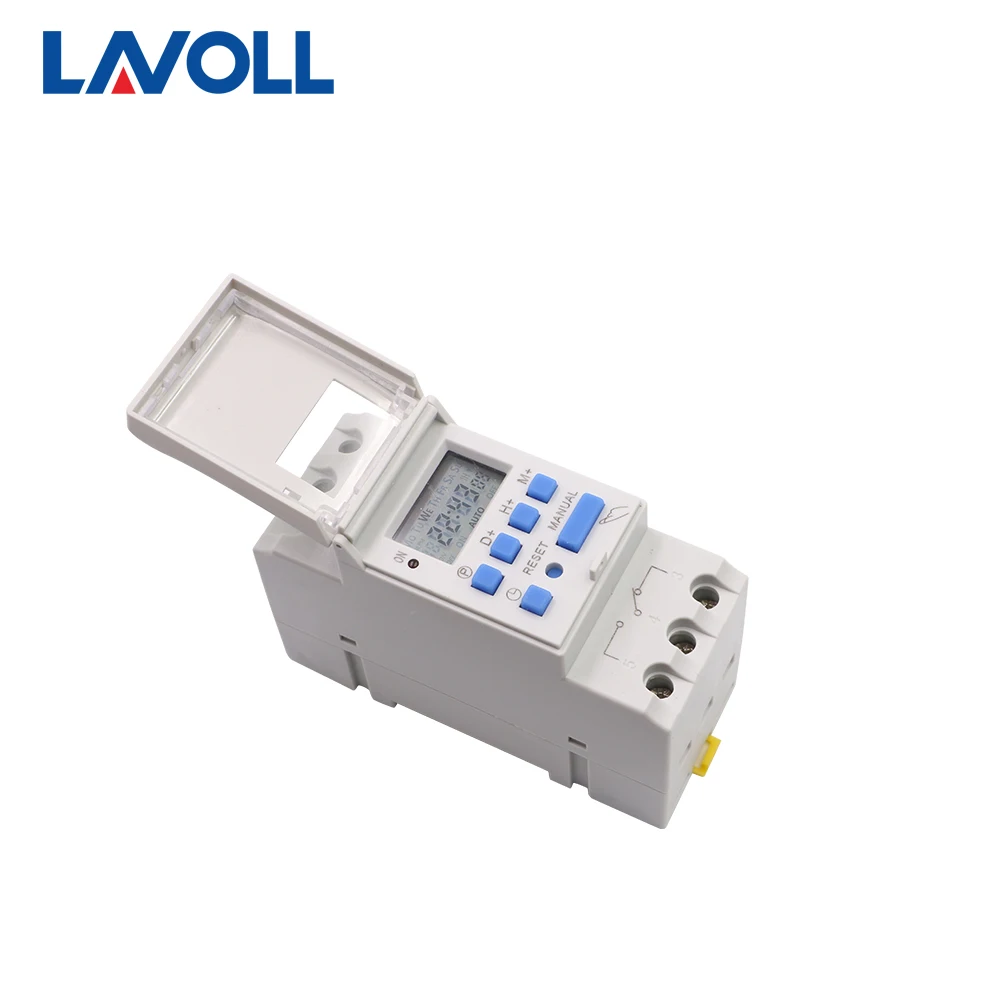 Цифровой таймер LAVOLL 12 В 7 дней электронный переключатель еженедельное реле