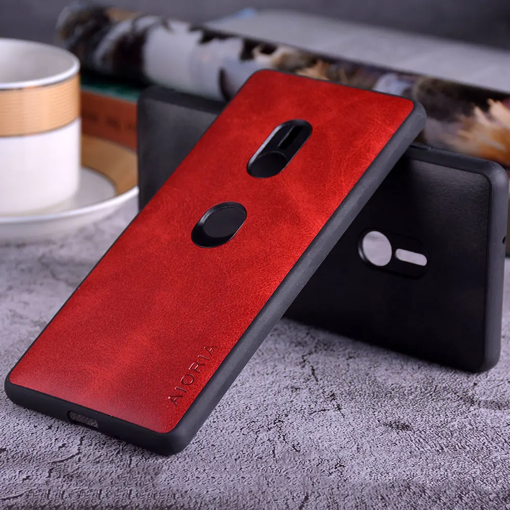 Чехол для Sony Xperia 1 XZ3 funda роскошный винтажный кожаный с мягким чехлом sony xperia чехол