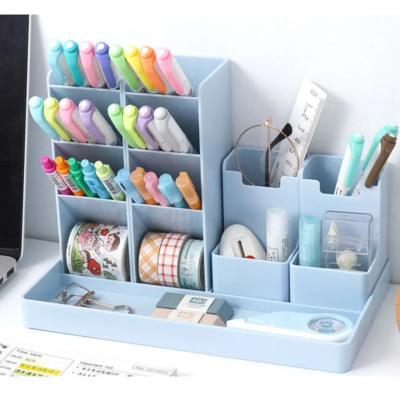 

Penholder Desk Organizer Desktop Cute Penholder Organizers For Desktop Office Desk Accessories Stand Stationery & Office Storage