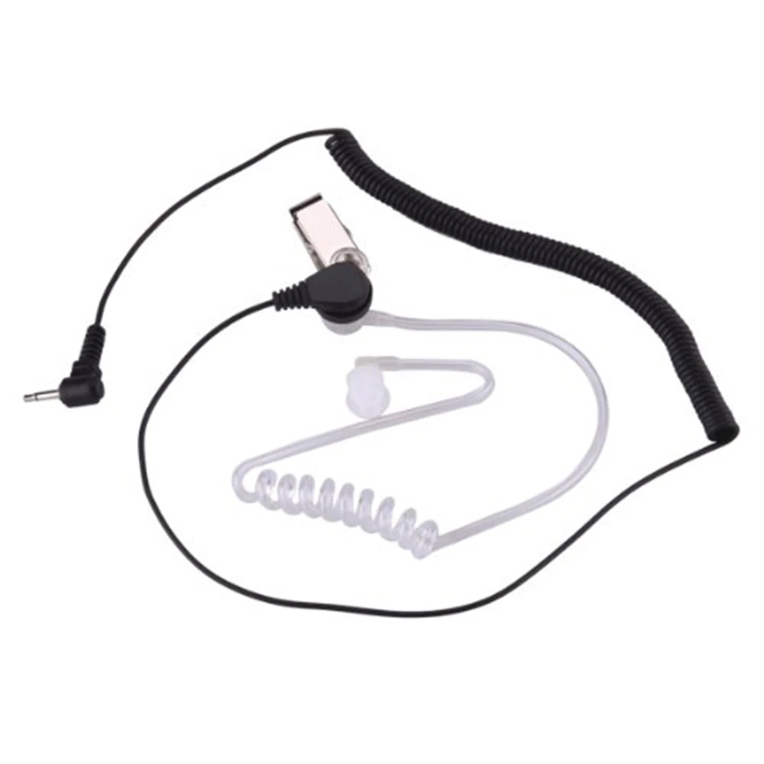 

2.5mm Security Acoustic Tube Earpiece Professional Headset Mic 1 Pin for Ham Radio