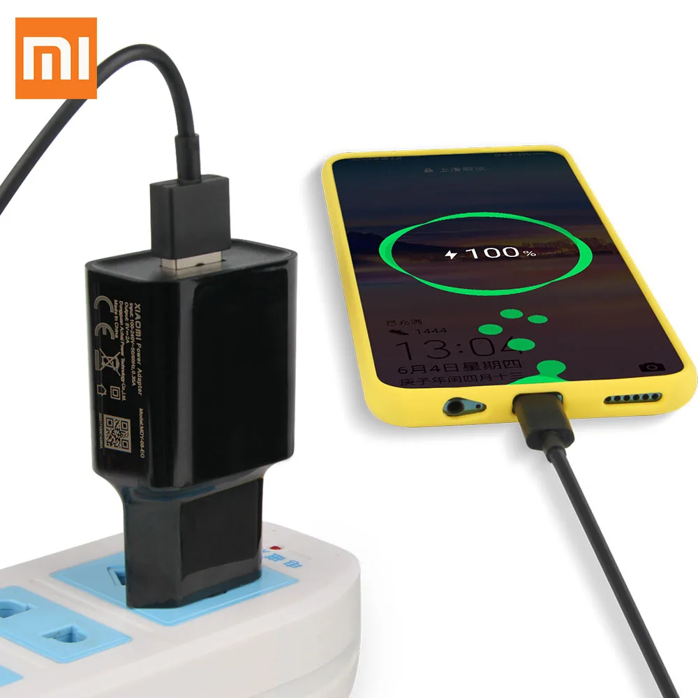 Original XIAOMI 5V/2A EU Travel Charger For Max 3 Mix A3 Redmi Note 7 6 Note8 Mi 5 5S Mi9 8 8A 6A Type-C Micro USB Cable | Электроника