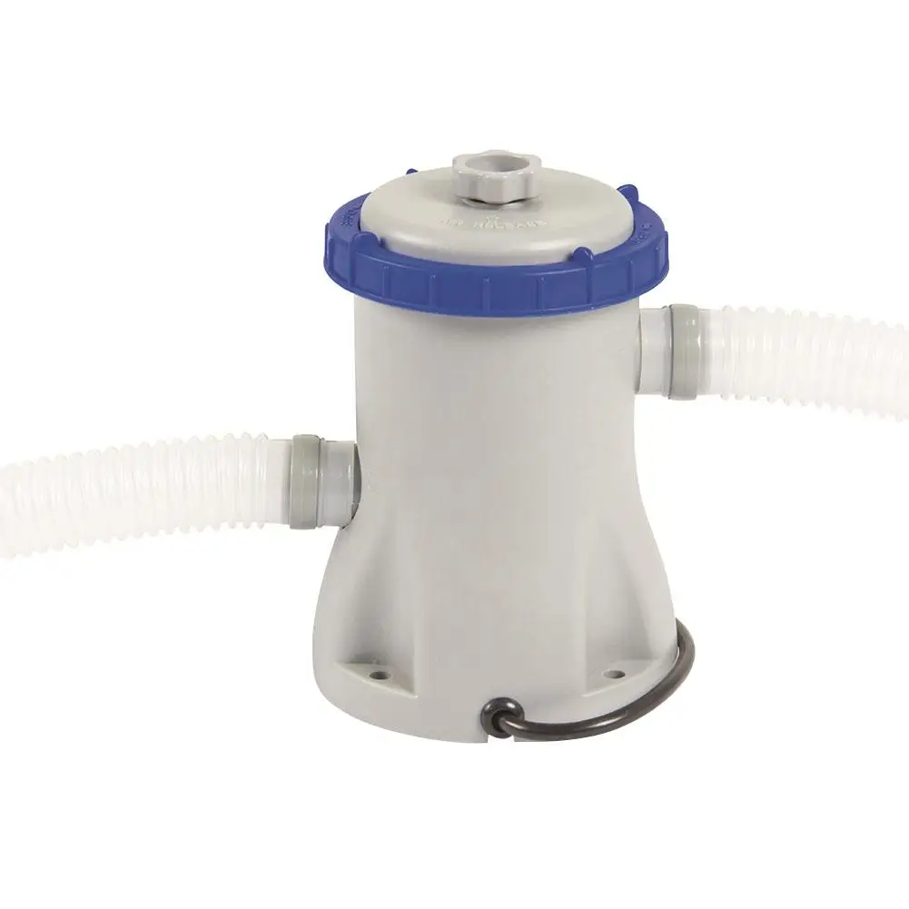 Garden Swing Pool Filter Pump Clear Cartridge Filter Pumps Perfect for Above Ground Pools EU Plug
