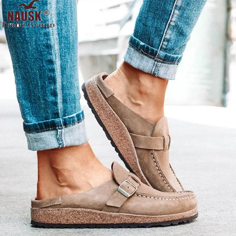 

Flats Women Loafers Retro Shoes Slip On Ladies Comfort Platform Female Zapatos Mujer 2020 New Plus Size Casual Woman Summer