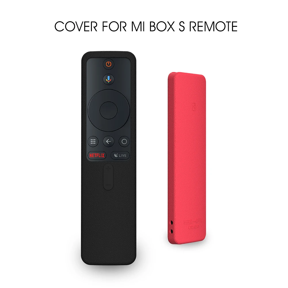 Чехлы для xiaomi mi box s пульты дистанционного управления sikai bluetooth умный пульт дистанционного управления Силиконовый противоударный защитный для кожи