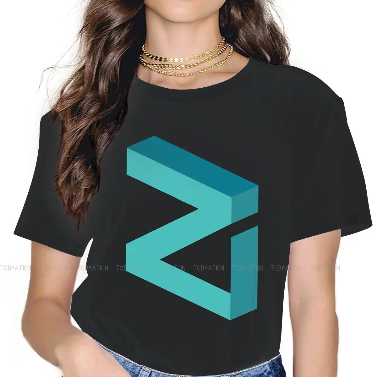 

Специальная футболка с круглым вырезом Zilliqa ZIL, Оригинальная футболка для криптовалюты, женская модная пушистая футболка 5XL, Большая распрод...