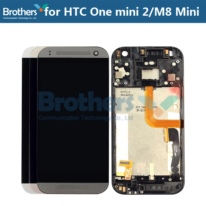 ЖК дисплей для HTC One Mini 2 / M8 экран сенсорный дигитайзер в сборе с рамкой замены
