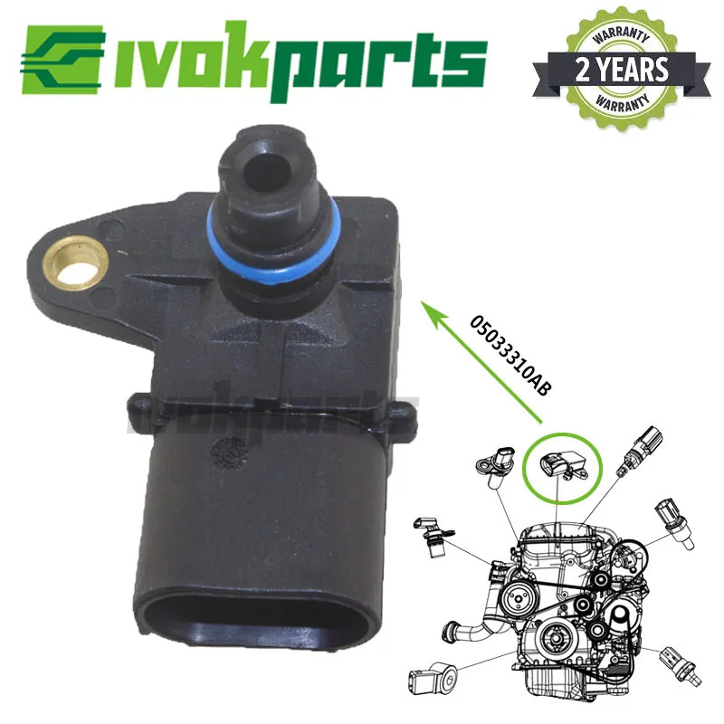 Впускной коллектор 05033310AB Absoulute датчик давления карта для Ram 2500 5.7L Jeep Compass Patriot Grand