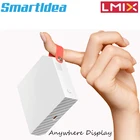 Smartldea DLP Mini Lmix S1 проектор Встроенный аккумулятор HD USB карманный умный проектор для мобильного телефона проводной зеркальный дисплей