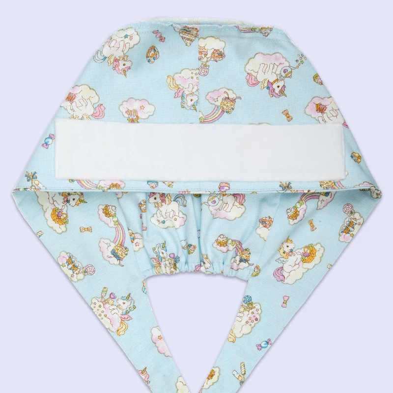 Единорог синий ветеринарный скраб Кепки s шаблон стоматологический кормящих