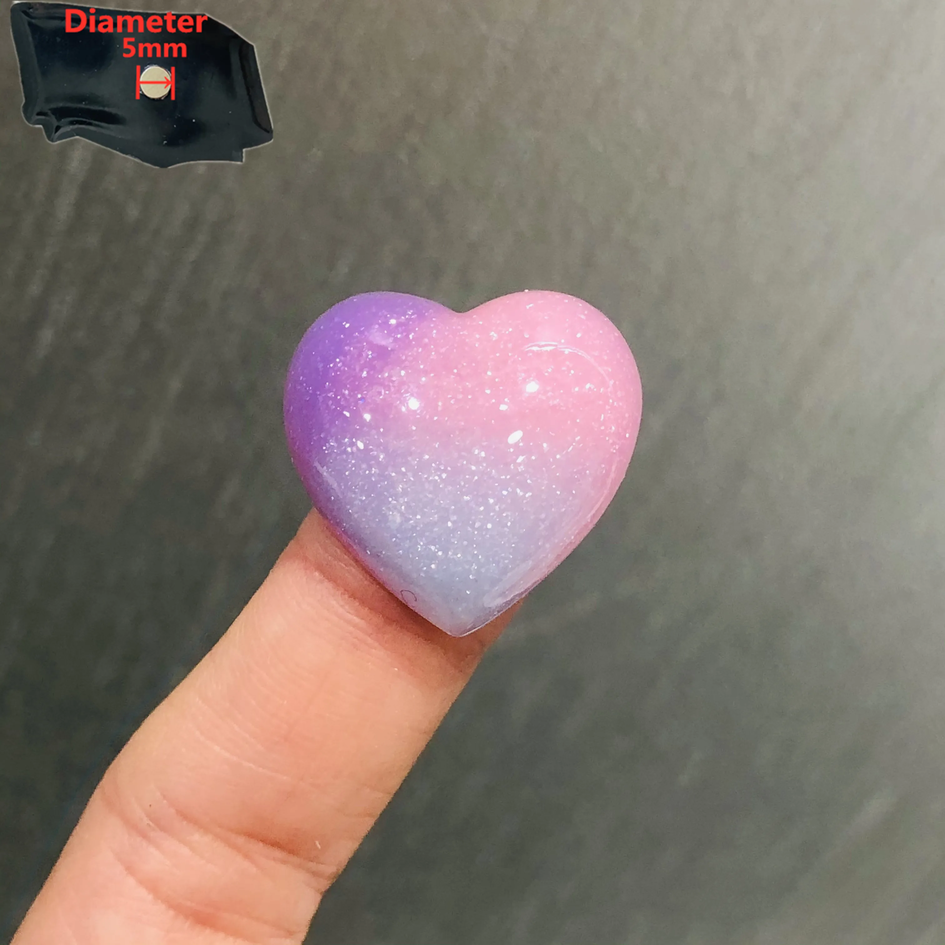 Изысканное изделие из смолы 9 шт. фотолуна любовь единорог звезда лук фотоподарок