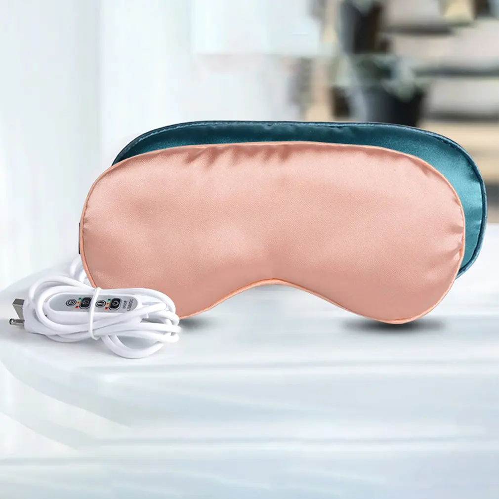Plug-in Heating Steam Eye Mask Usb Moxa Hot Compress Shading Sleep Moisturizing And |