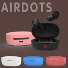 Для Xiaomi Redmi TWS Airdots гарнитура наушники Bluetooth-совместимые наушники защитный чехол для Xiaomi MI Redmi AirDots