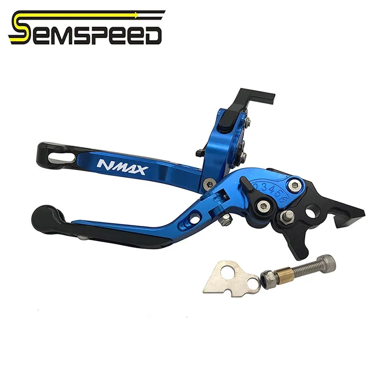 Складные выдвижной рычаги сцепления тормоза с логотипом NMAX для Yamaha N MAX 155 150 125 2015