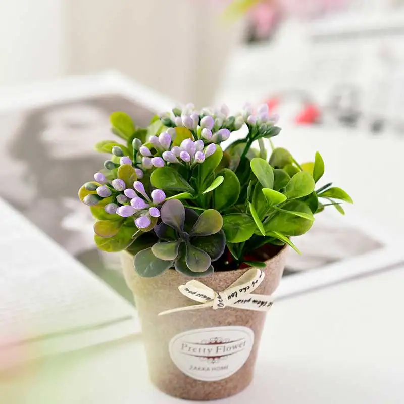 

1 шт. искусственные растения, бонсай, мини-деревья, горшки, искусственные цветы, фотореквизит для дома и офиса