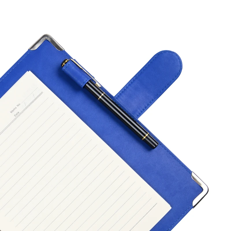 

20201 New Fashion PU Cover Refillable Custom 6 Ring Binder A5 Loose Leaf Leather Journal Diray Notebook with Pen Insert Position