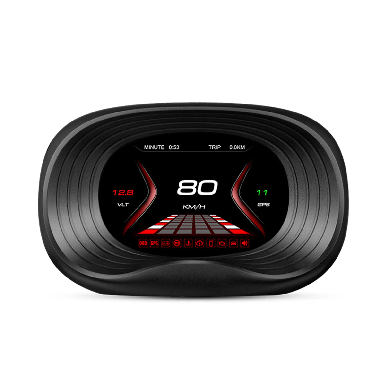 

Проектор OBD, проектор скорости, HD дисплей на лобовом стекле автомобиля, HD монитор безопасности с электронной собакой P20, общие автомобильные ...