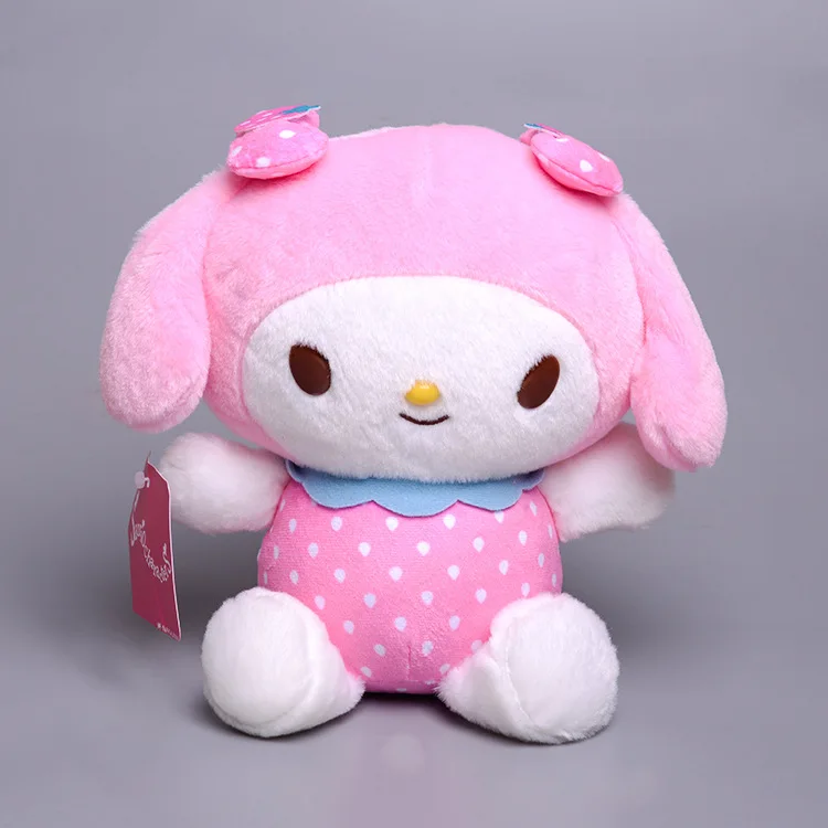 Мультяшная Мягкая Клубника My Melody Cinnamoroll Purin собака ПК плюшевая игрушка аниме