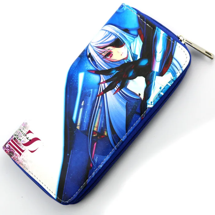 

Красочный Длинный стильный кошелек из искусственной кожи с принтом из аниме KILL la KILL