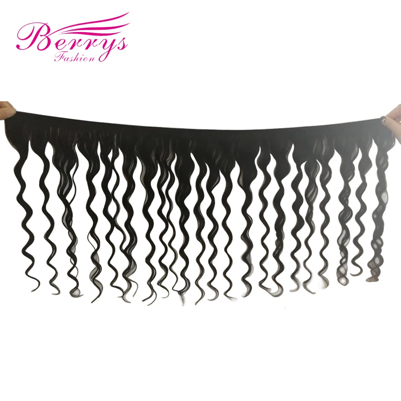 Модные бразильские натуральные волосы Berrys свободные глубокие 4 пряди 100%