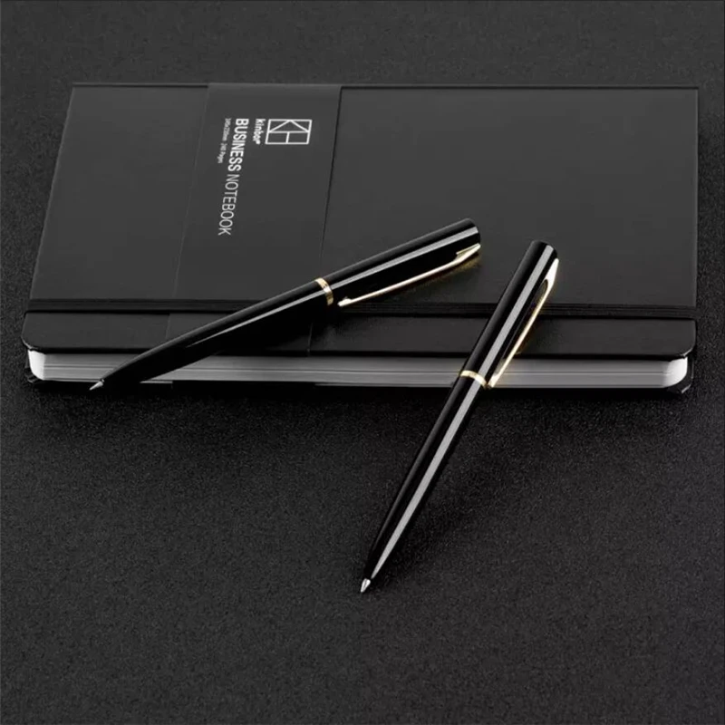 Xiaomi kinbt flow jinhua Signing Pen 0,5 мм пуля ручка слегка выкручивающаяся черная ручка для подписи гладкое письмо для офиса Schoo