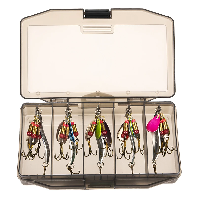 20 шт. рыболовная приманка блесна блестки лосось жесткий металлический Спиннер