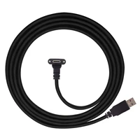 chenyang usb 3 1 type c dual screw locking to standard usb3 0 data cable fit for oculus link vr
