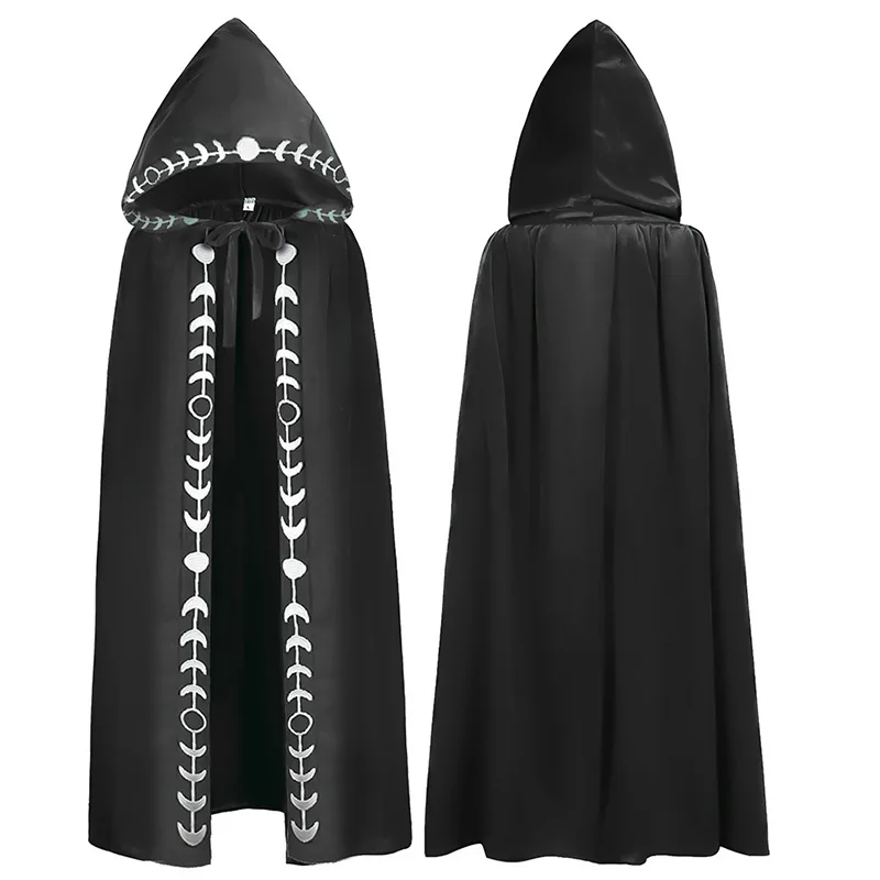Маскарадный костюм на Хэллоуин средневековая накидка в стиле готика панк Винтаж