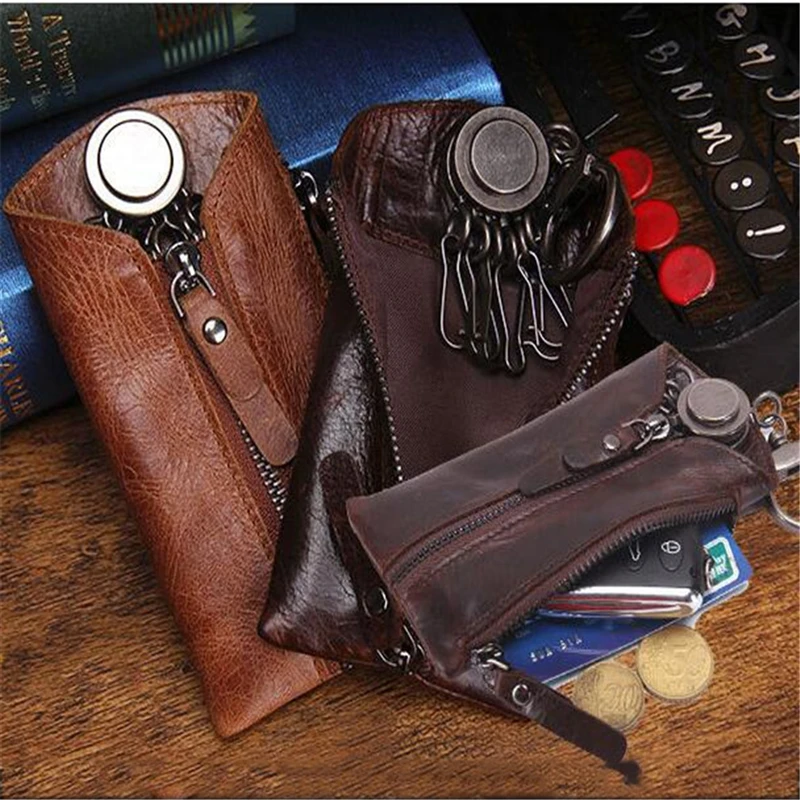 Модные кошельки для ключей от автомобиля мужской держатель органайзер женский