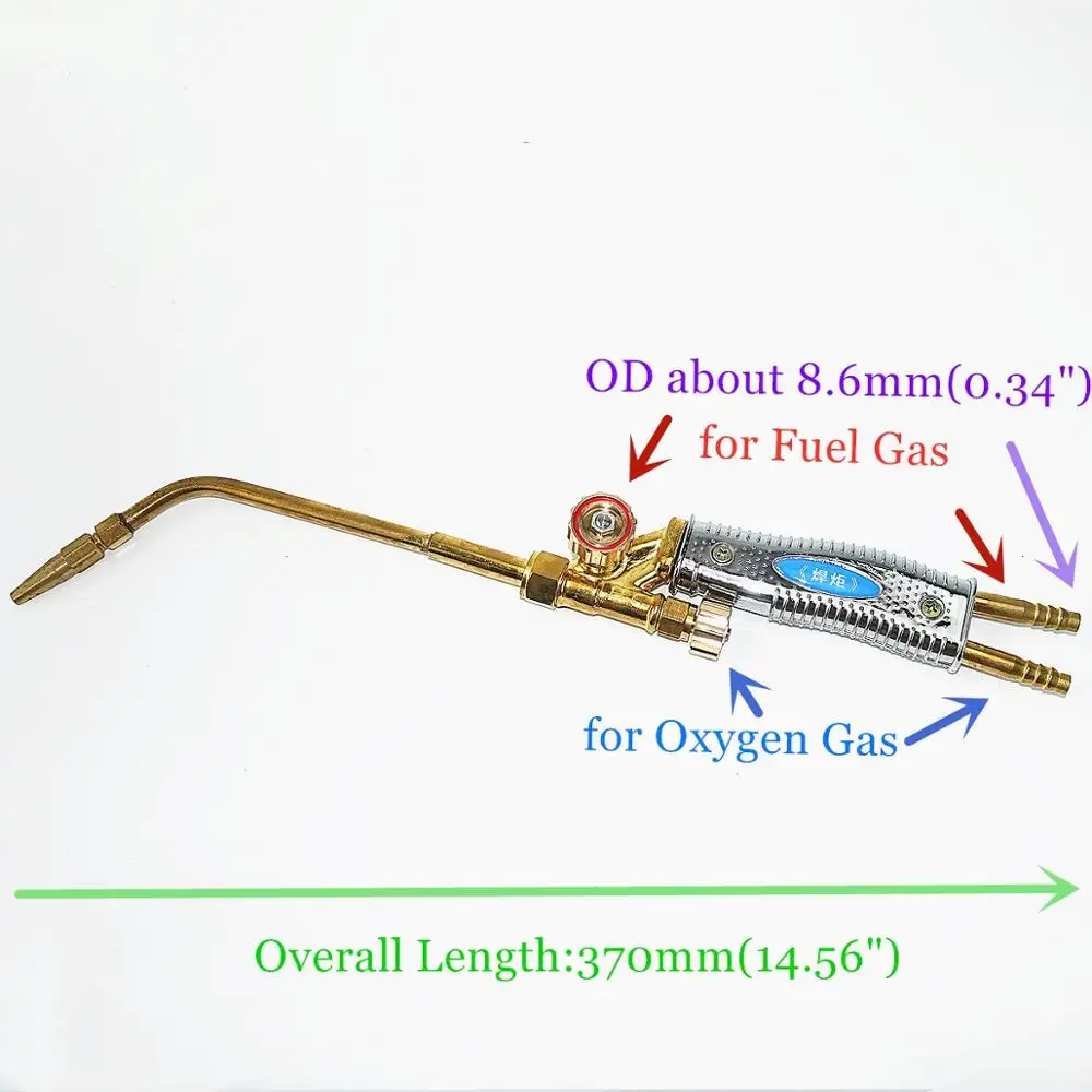 Газовая Сварочная горелка факел для газовой сварки кислород пропан ацетилен