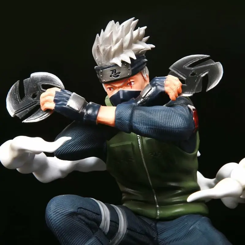 

Combat version of a warrior who throws darts with both hands Pre-painted Figure