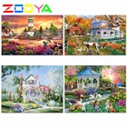 5D кристаллы алмазы Сделай Сам Вышивка пейзаж красивый 3D Алмазная картина Landschap картины-мозаики из алмазных элементов теплого декора 6Jh52