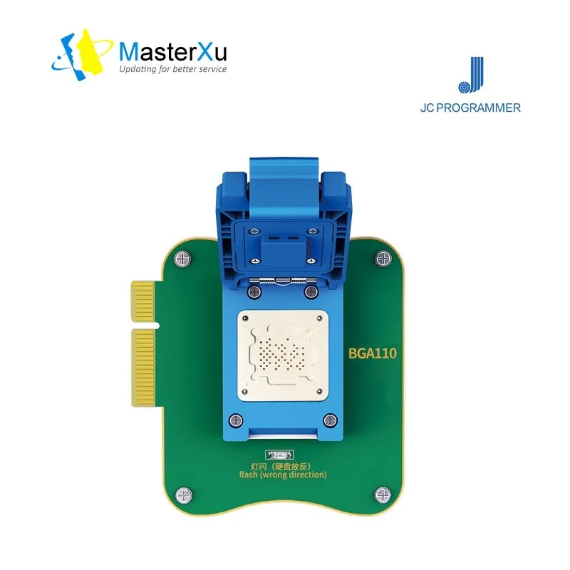 

JCID JC BGA110 Module Nand Socket Programmer For iPhone 8 8P X XR XS XS Max 11 11 Pro 11 Pro Max HDD SN Wifi BT Data Read Write