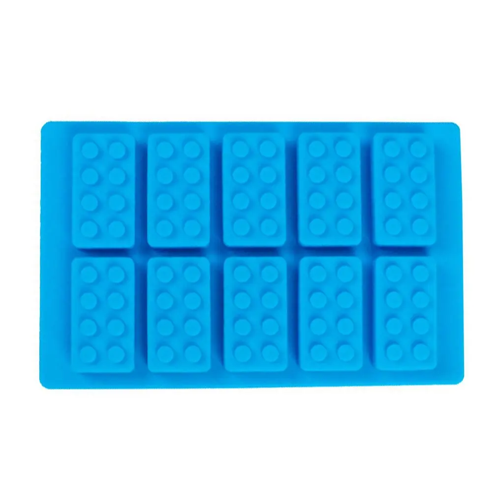 10 даже Diy строительный блок ледяной куб формы форма для приготовления льда