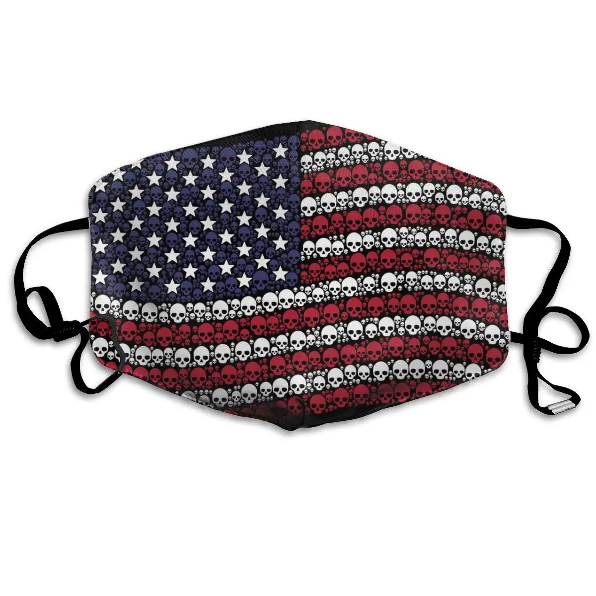 

Многоразовые удобные дышащие маски на половину лица для улицы, маски от пыли, маска для лица для мужчин и женщин, машущая маска в стиле флага ...