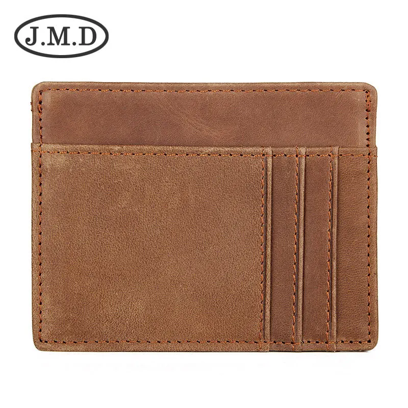 Кошелек из натуральной кожи с защитой от сканирования новый 8102 2019|Держатели для