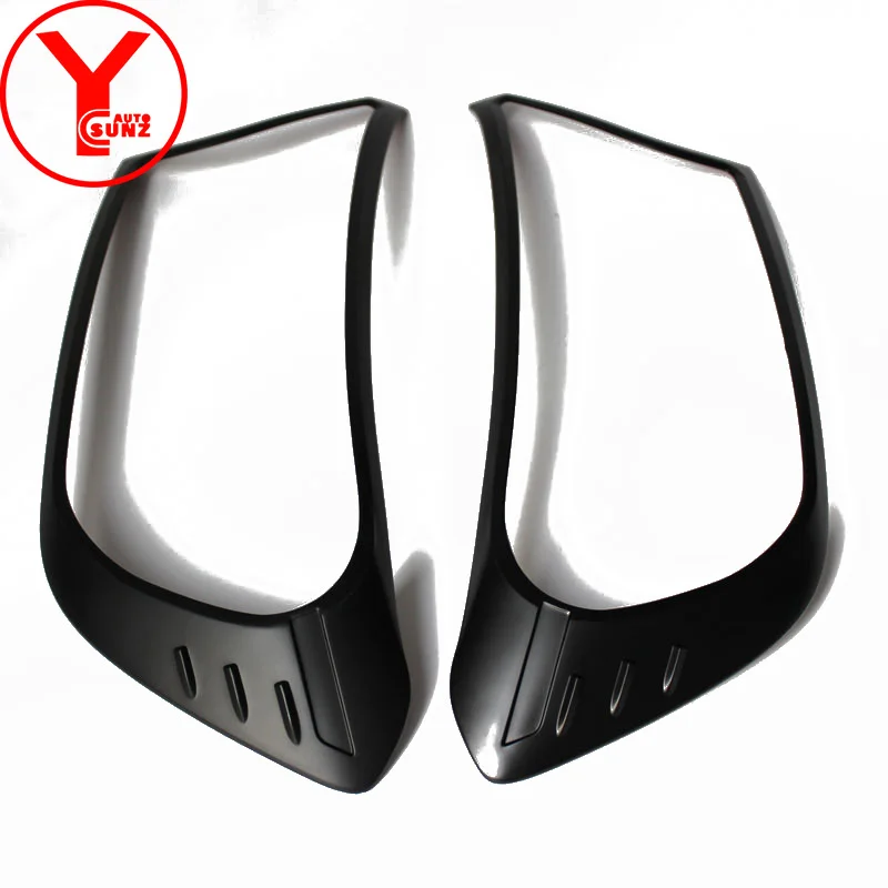 Черная головная фара YCSUNZ крышка светильник ры автомобильные аксессуары для Ford