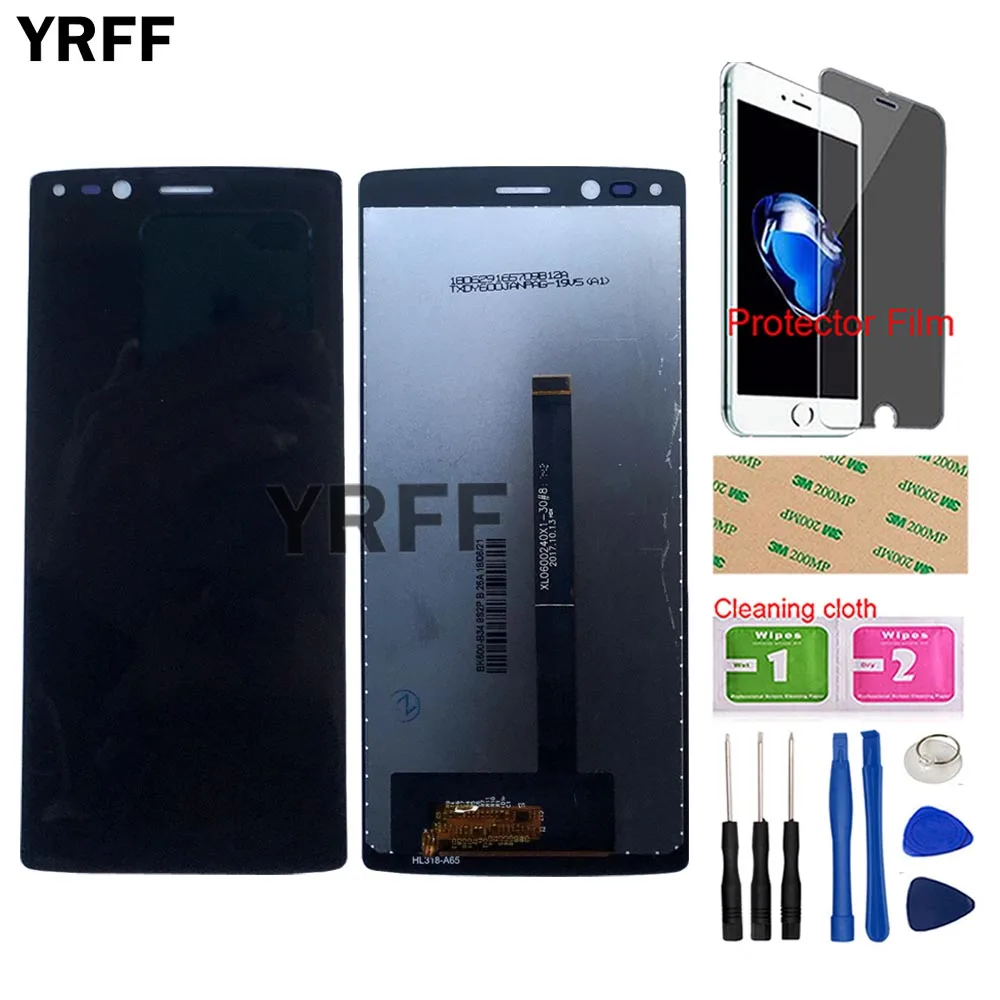 

5.99'' LCD Display For Doogee Mix 2 Touch Screen Digitizer Glass Panel Replacement Tools Lens Sensor