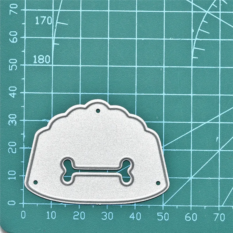GJCrafts миска для собак с косточкой внутри металлические режущие штампы Новинка 2019