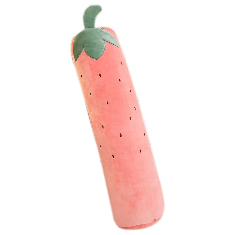 strawberry Моделирование растений плюшевые игрушки чучела кактус клубника морковь арбуз ананас мягкий прекрасный подарок для девочки еда плюшевые подушки - Цвет: strawberry