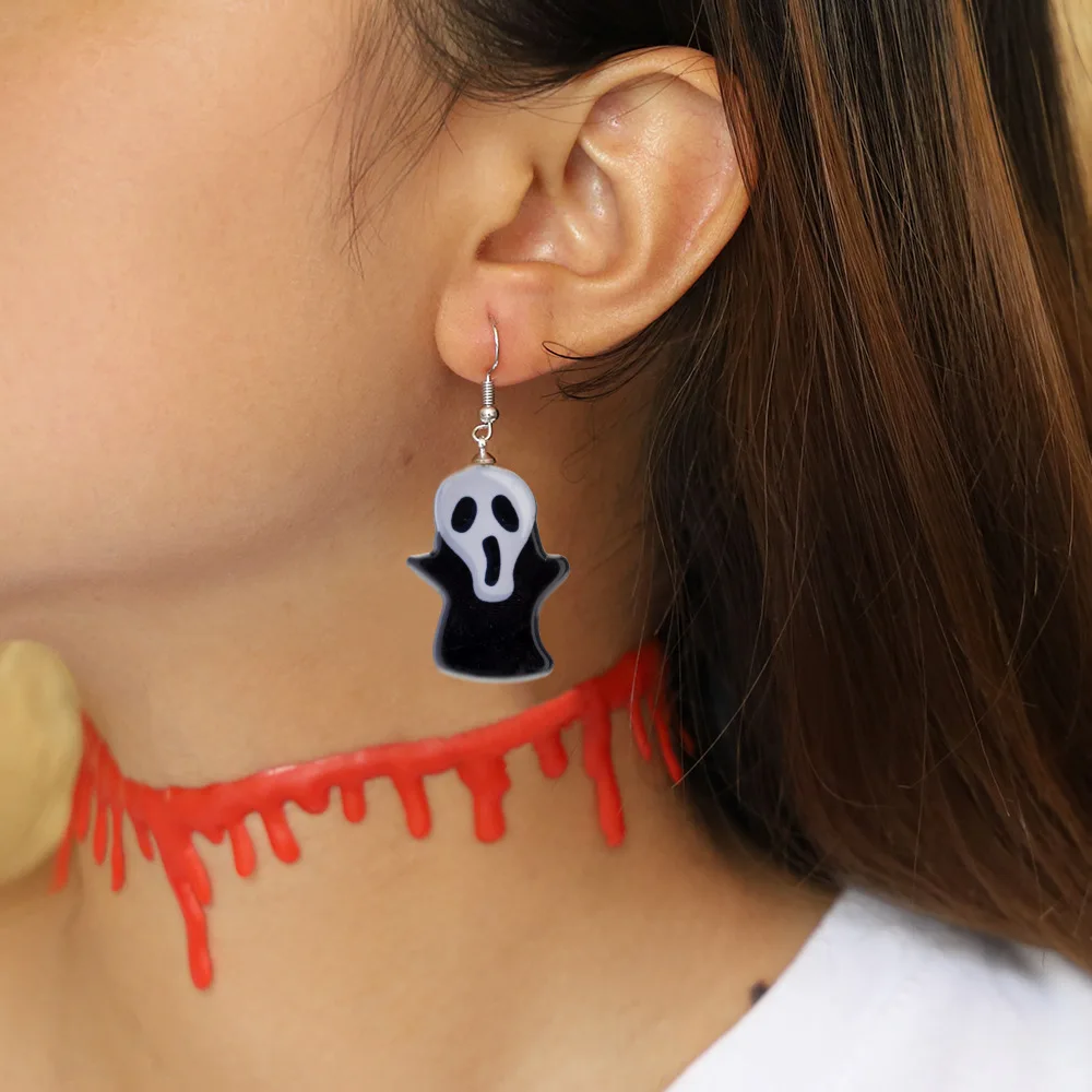 Hello Miss Personality полимерные серьги с подвеской подарок на Хэллоуин забавные