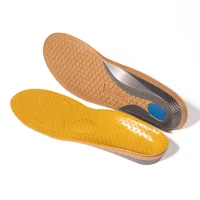 bangni orthopedic insoles flat feet arch support microfiber leather orthotic shoes pad inserts plantar fasciitis men women