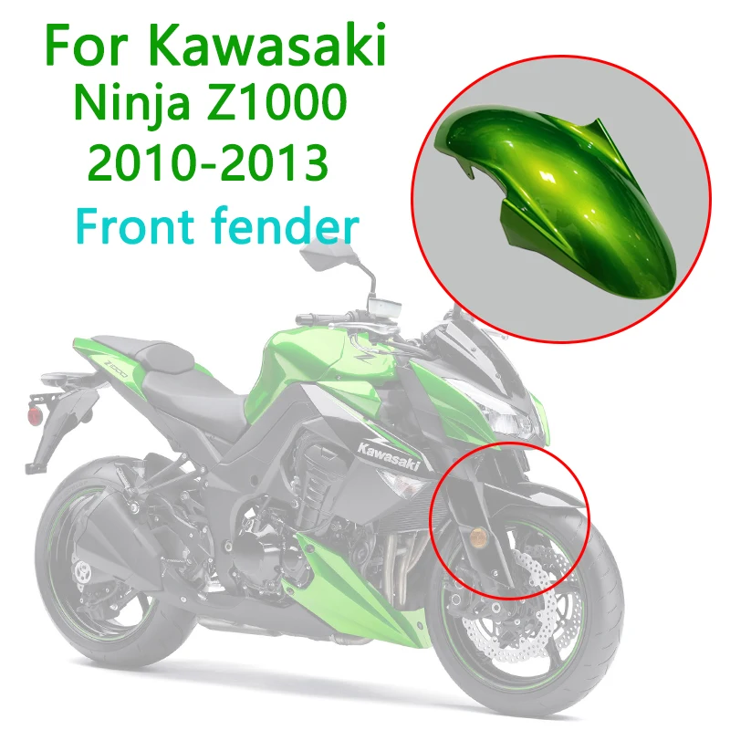 

Для Kawasaki Ninja Z1000 2011 2012 мотоциклетные Брызговики для Kawasaki Ninja Z1000 2010-2013 ABS Материал мотоциклетные брызговики