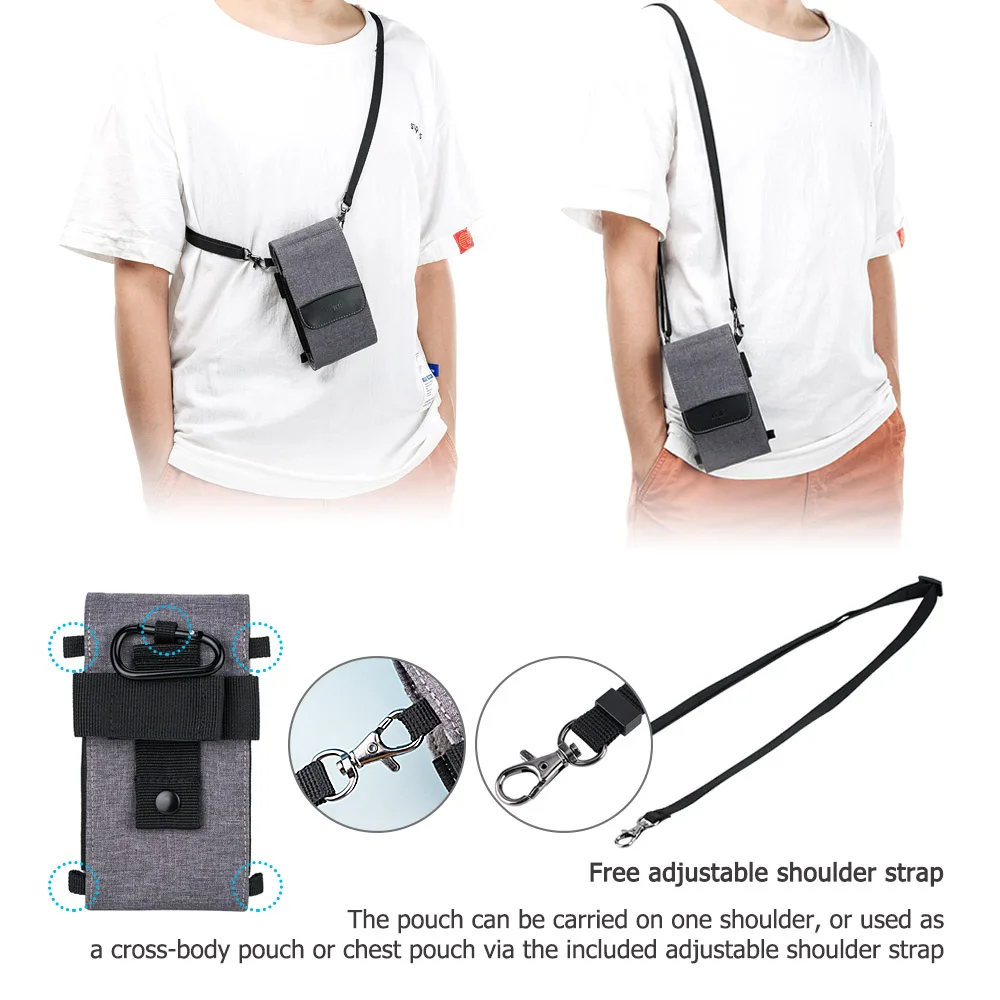 Новый двухслойный Прочный чехол для смартфона Фотосумка внешнего аккумулятора