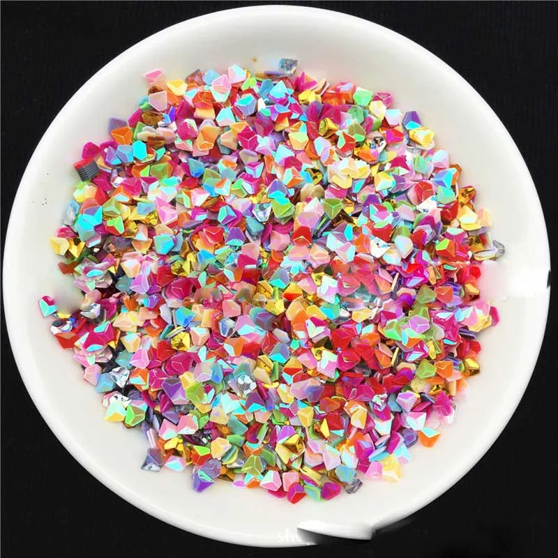 3 мм Алмазные блестки ПВХ для ногтей патч красочные аксессуары одежды Ювелирные