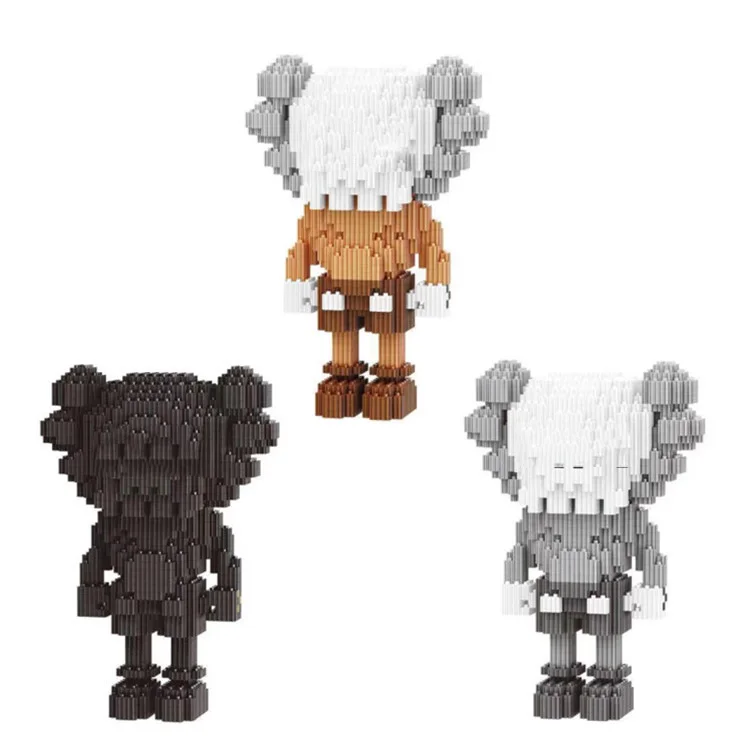 

Street Fashion brand image Connecting block kawe assemble figures building bricks model toys collection for gifts