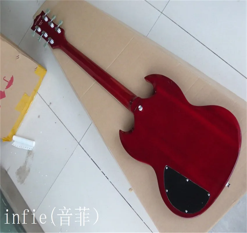 Бесплатная доставка высшее качество индивидуальная винная ЭЛЕКТРИЧЕСКАЯ ГИТАРА