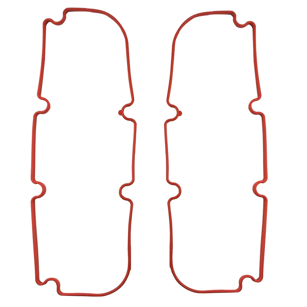 

Red Rocker Box Gasket Cover Suit Rubber 2Pcs For Holden Commodore VN VP VR VS VT VX VY V6 (3.8L)
